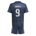 Maillot de foot Real Madrid Endrick #9 Extérieur vêtements enfant 2025-26 Manches Courtes (+ pantalon court)
